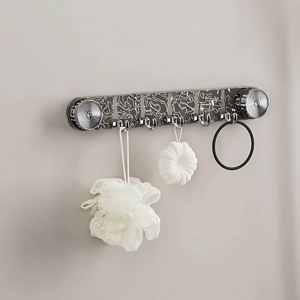 Suction Wall Hooks with Crystal Design