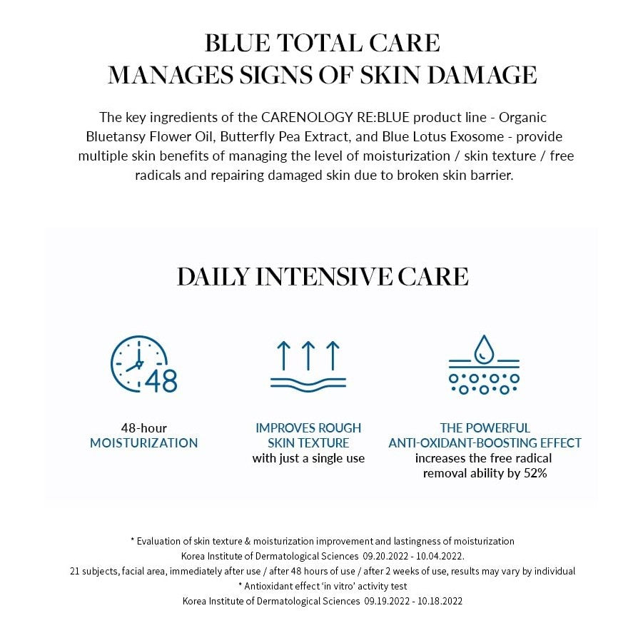 JoseonGotElephant Bunble Carenology Reblue Deep concetrate Ampoule + JoseonGotElephant Cotton pad Korean Cosmetics K-Beauty ABG Skin ABG Style - Medaid International