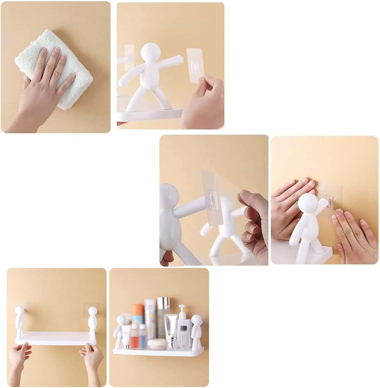 Medaid Wall Mounted Bathroom Shelf Holder