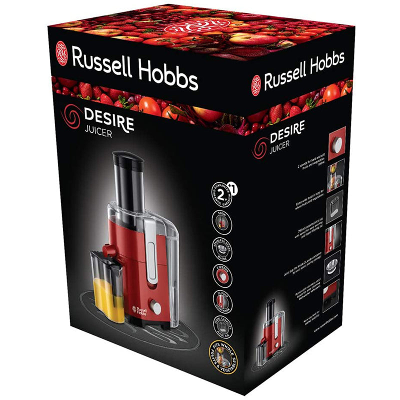 Russell Hobbs Juicer Desire, Red - Medaid International