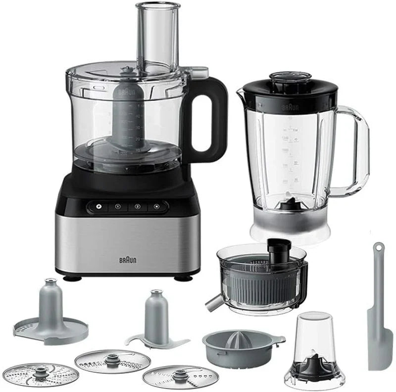 Braun Food Processor FP-3235, 12 In 1, Black