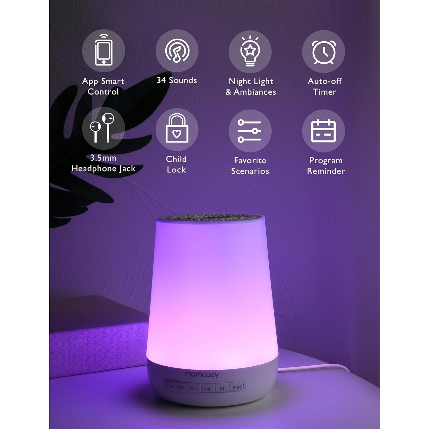 Momcozy Smart Baby Sound Machine Wn02
