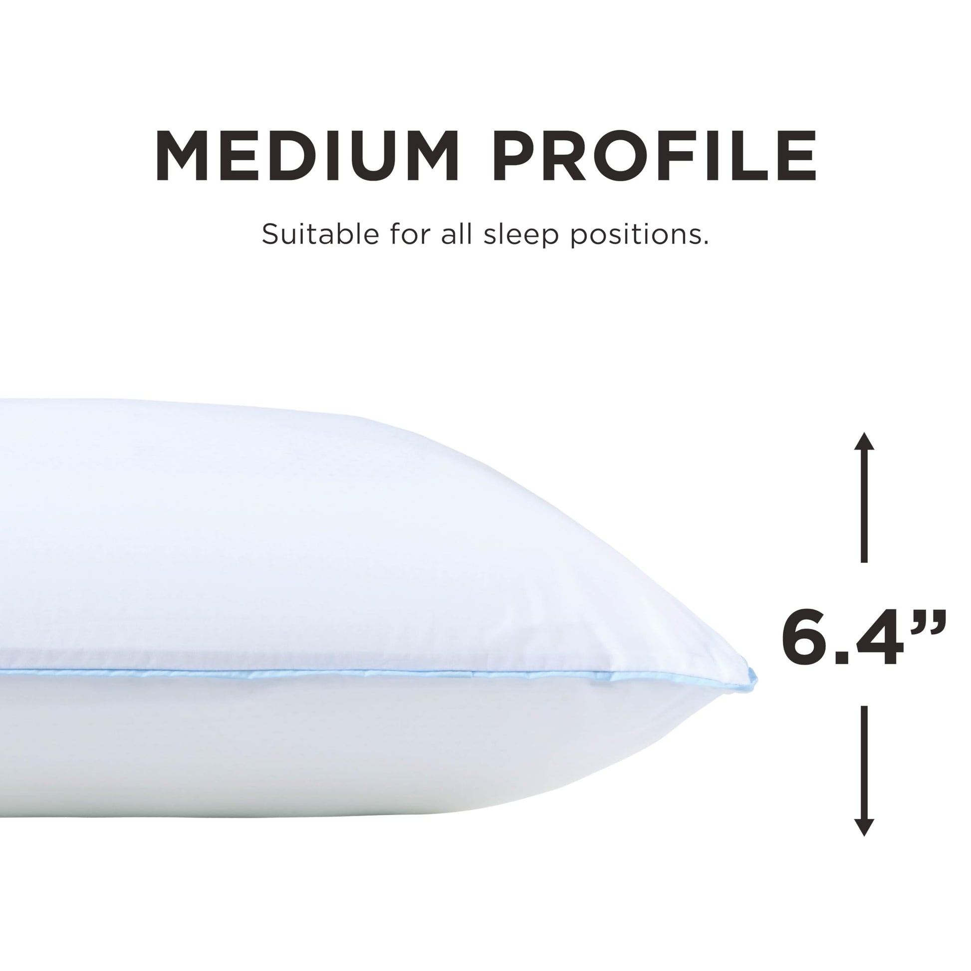 Tempur-Pedic TEMPUR-Cloud Dual Cooling Pillow,, White - Medaid International