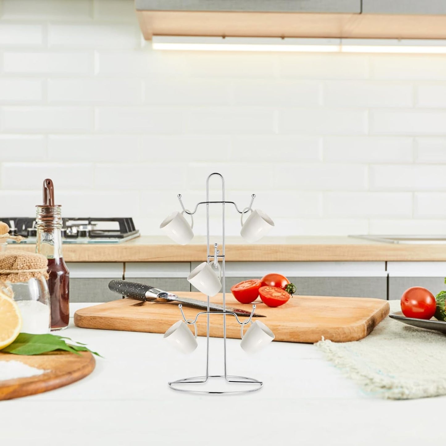 Metal Mug Holder Rack
