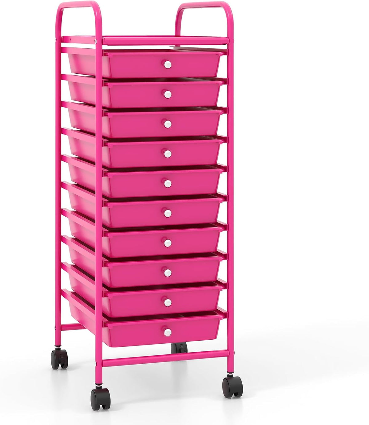 Storage Trolley with 10 Drawers
