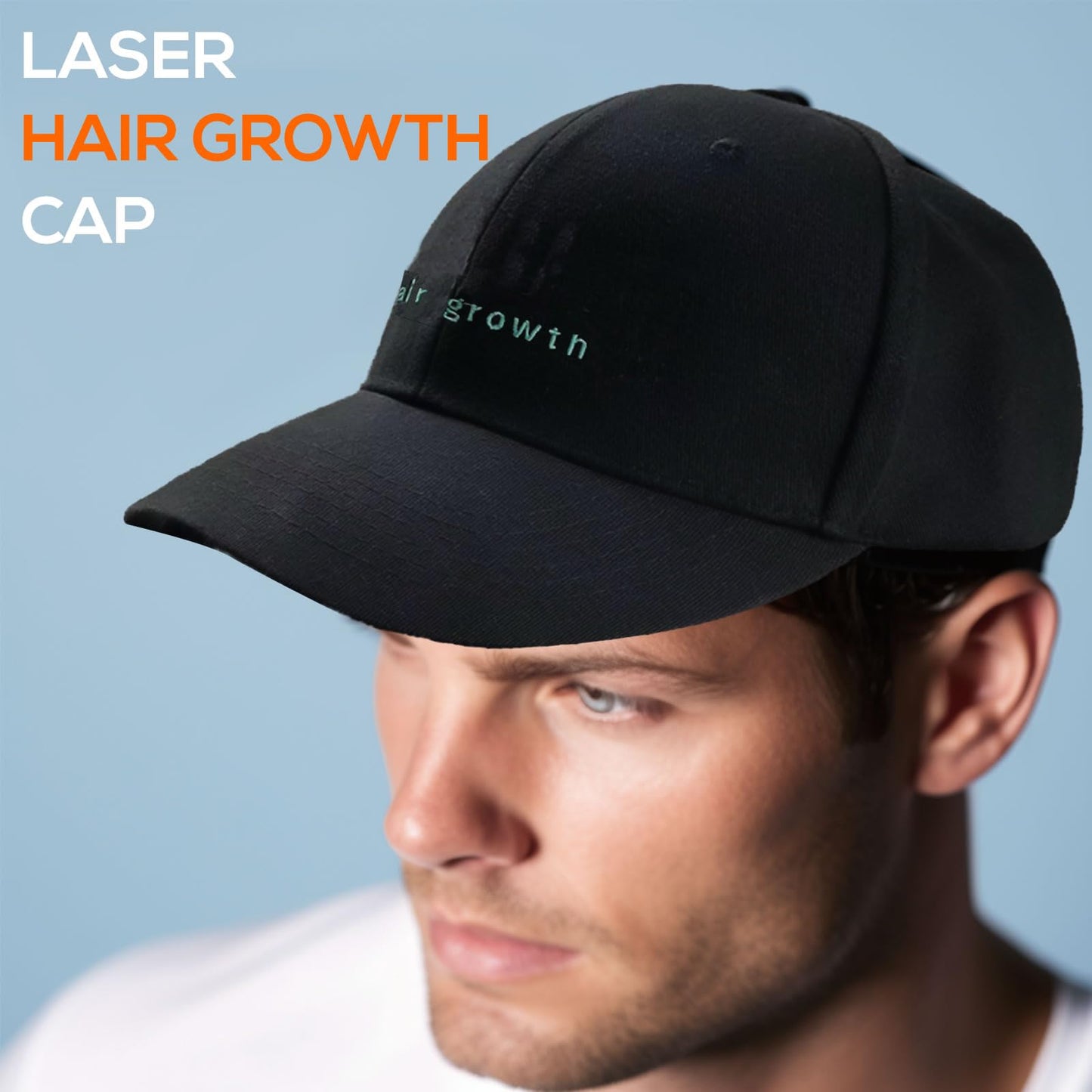 Laser Hair Growth Cap, Low level laser therapy (LLLT) equipment for promoting hair growth in women and men - Medaid International