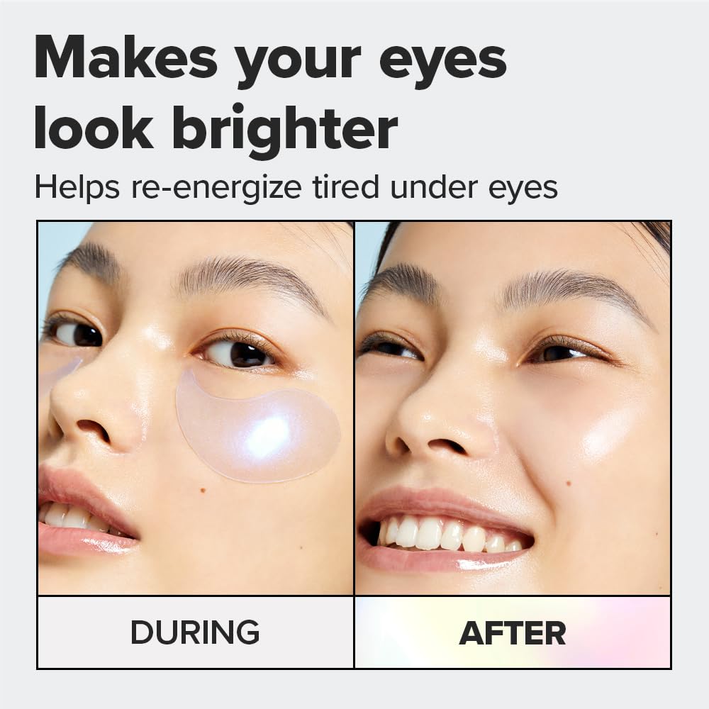 I DEW CARE Hydrogel Eye Patch - Starlit Kitten | Korean Under Eye Patches for dark circles and puffy eyes, Smooths Puffy Eyes, Eye wrinkle patches, Dermatologically Tested, (5 EA) - Medaid International
