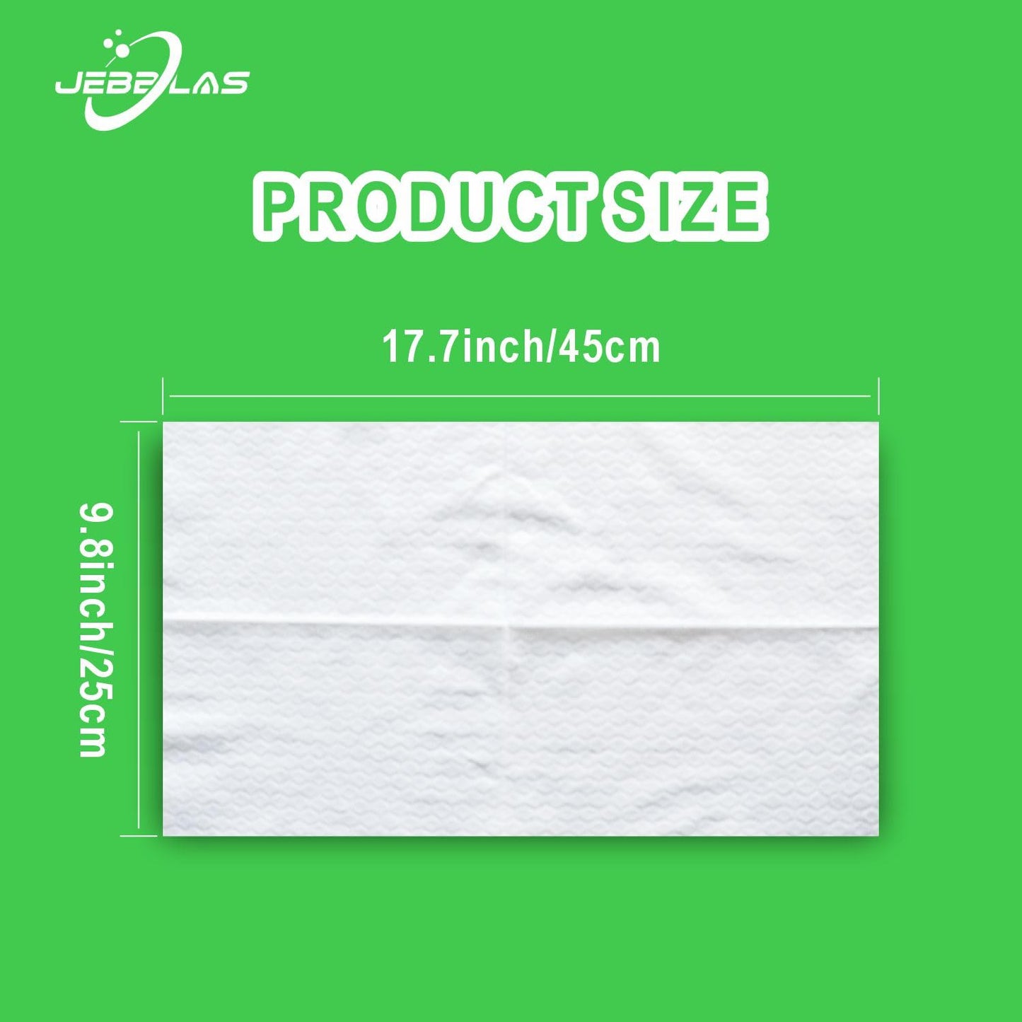 JEBBLAS 90Pack Disposable Mop Cloths Dry Floor Sweeping Pads for XL Sweeper Dry Mop Pads 9.84x17.32 inch after Upgrade - Medaid International
