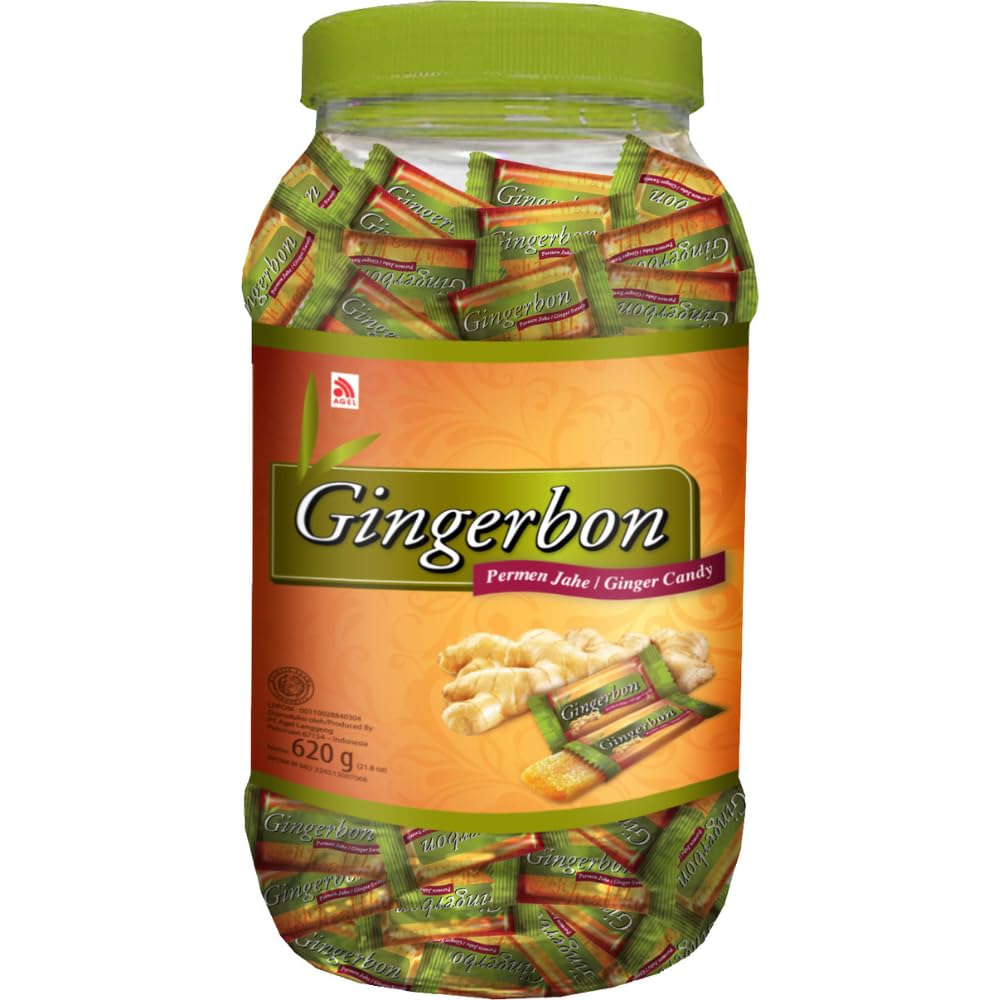 GINGERBON - Ginger Sweets - (1 x 620 g) - Medaid International