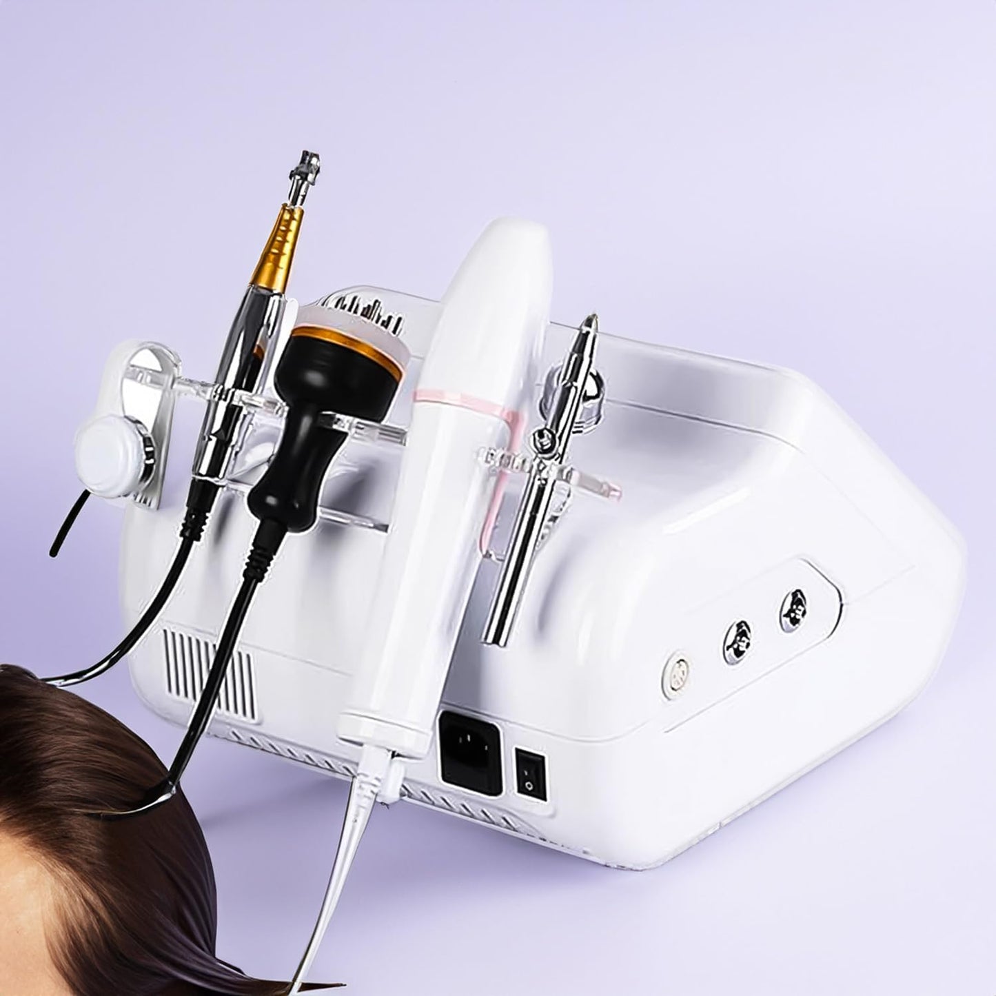 EEYBLAEEY Scalp Analysis Machine, Digital Microcurrent Scalp Care and Prevention of Hair Loss Treatment Machine Analyser Machine Operation for Analysis Scalp Rechargeable for Hair Care - Medaid International
