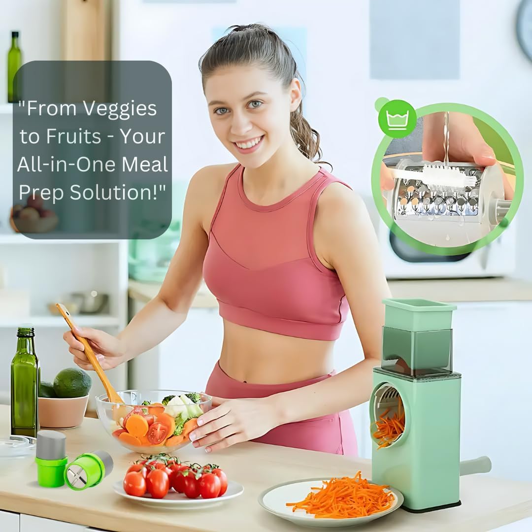 Multifunctional Rotary Vegetable Cutter