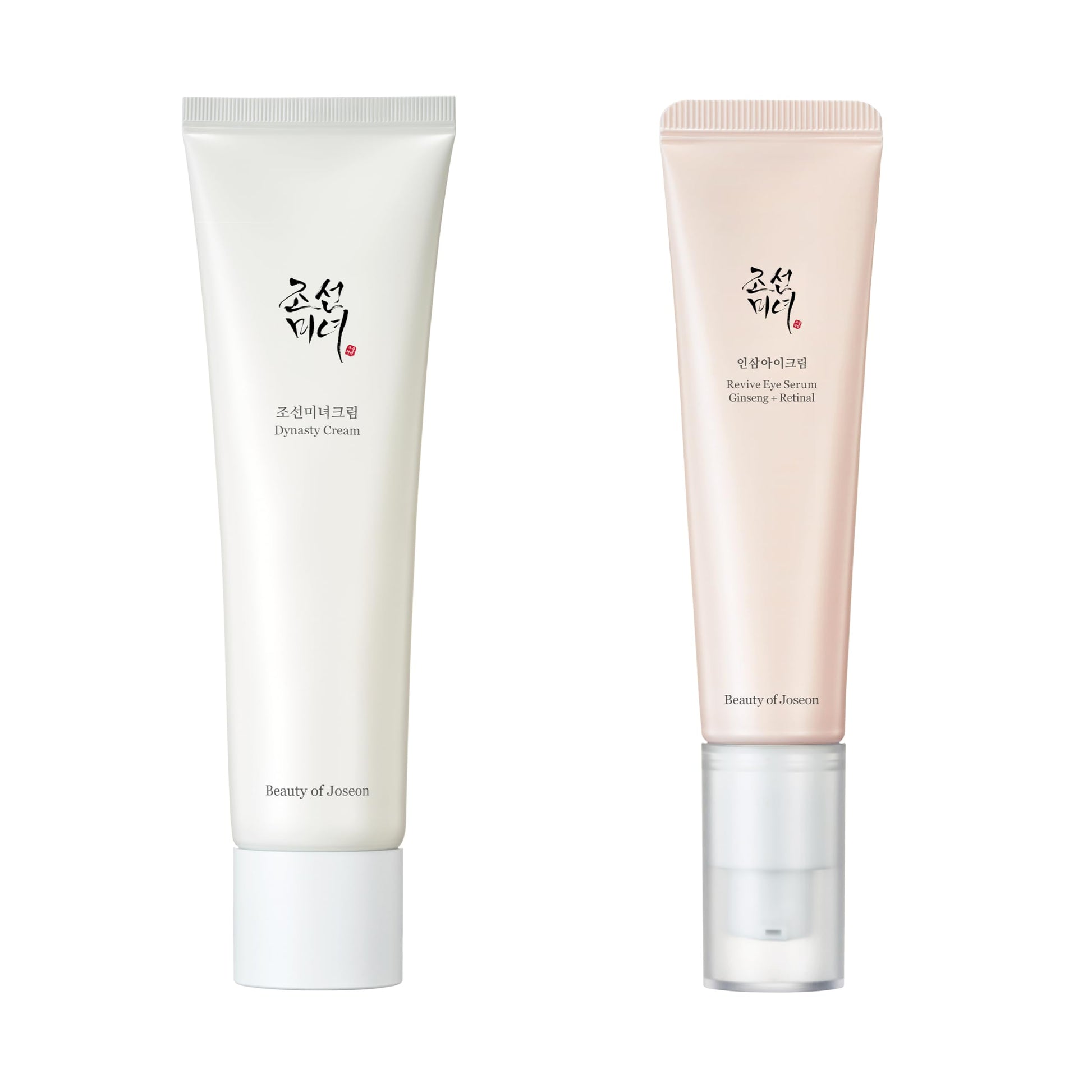 Beauty of Joseon Dynasty Cream Hydrating Face Moisturizer for Dry with Revive Eye Serum with Retinal Niacinamide Peptide, - Medaid International