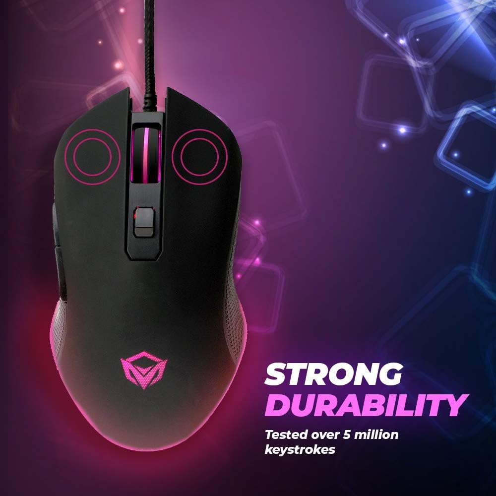 Backlit Gaming Keyboard and Mouse Combo Meetion C510 USB - Medaid International