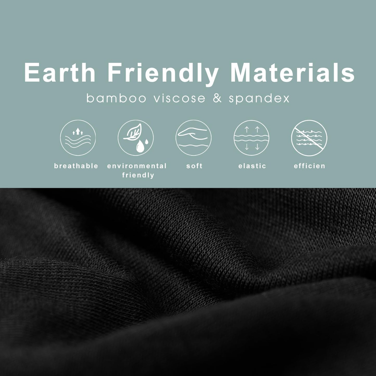 BAMBOO COOL Men's Underwear Soft Breathable Stretch Classic Boxer Briefs with Fly,Multipack - Medaid International