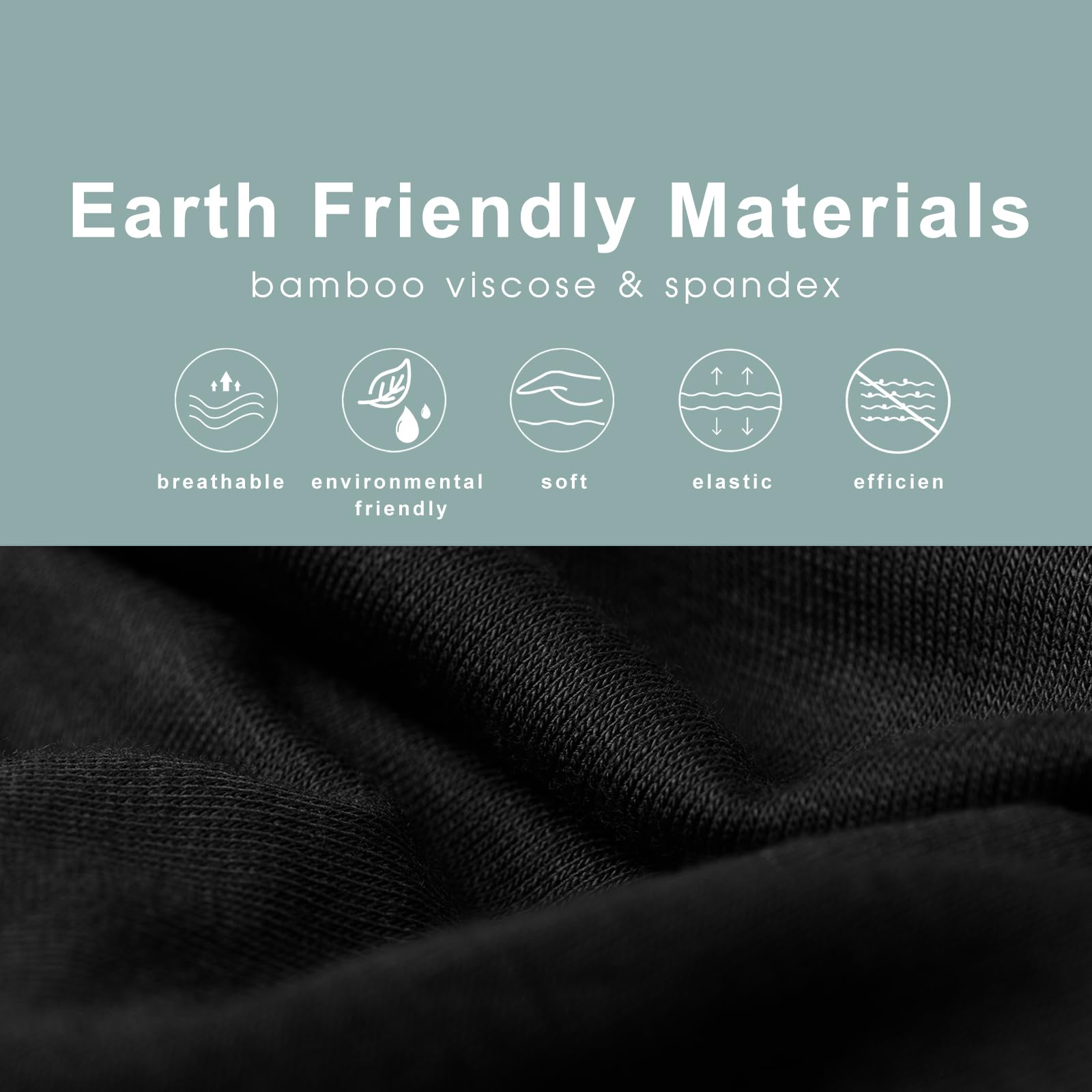 BAMBOO COOL Men's Underwear Soft Breathable Stretch Classic Boxer Briefs with Fly,Multipack - Medaid International
