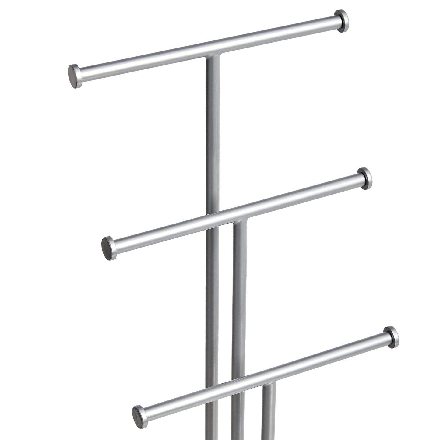 Amazon Basics Four-Tier Jewelry Tree Stand - White/Nickel - Medaid International