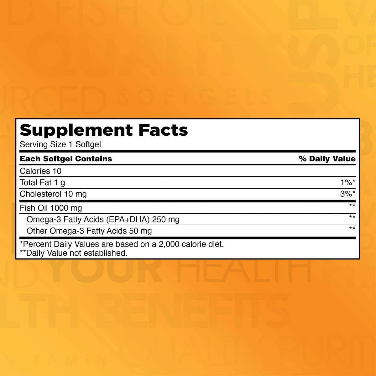 Omega-3 Fish Oil Concentrate 1,000 Mg., 400 Softgels - Medaid International