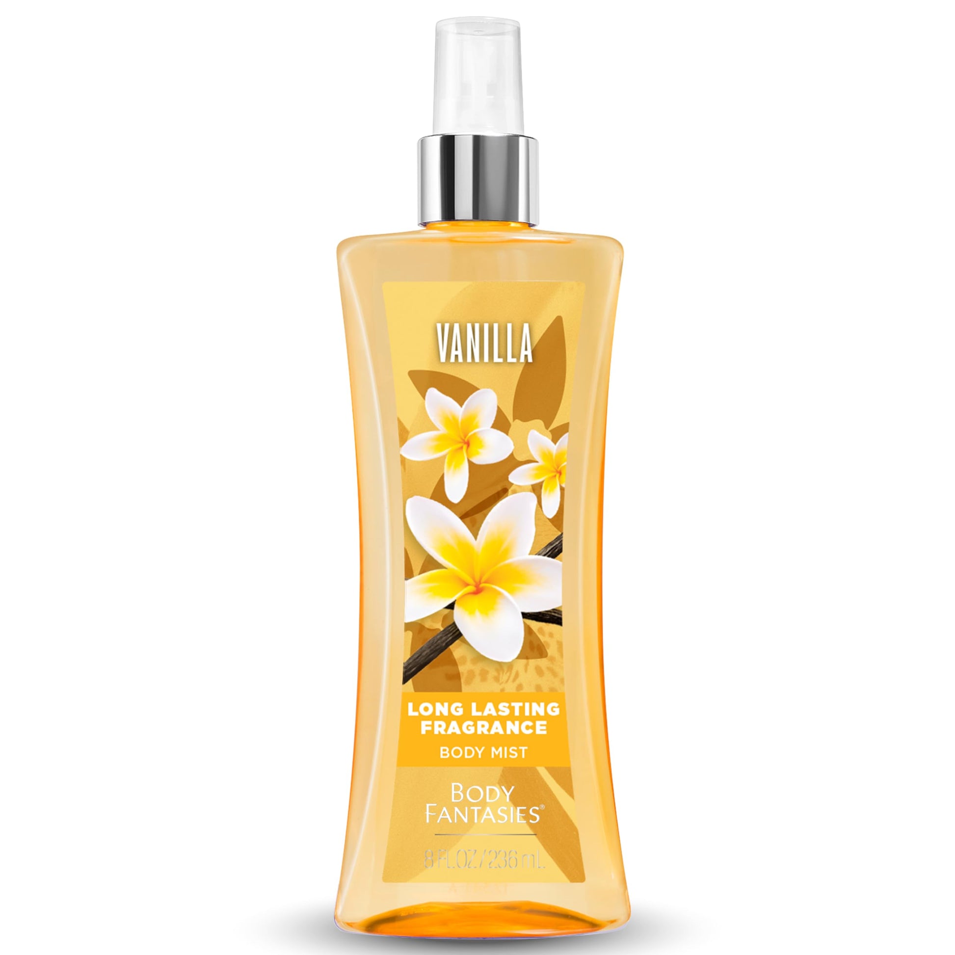 Body Fantasies Fragrance Body Spray, Vanilla, 8 Ounce - Medaid International