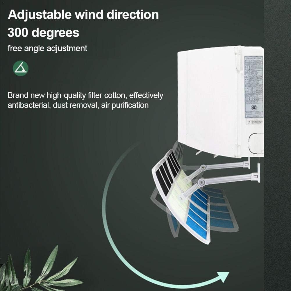 Retractable AC Wind Deflector