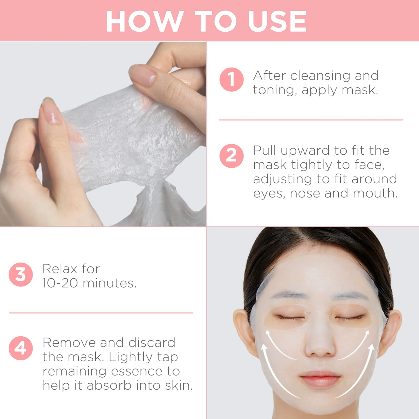 Mediheal Official Best Korean Sheet Mask - Collagen Essential Face Mask 10 Sheets Lifting and Firming For All Skin Types Value Sets - Medaid International