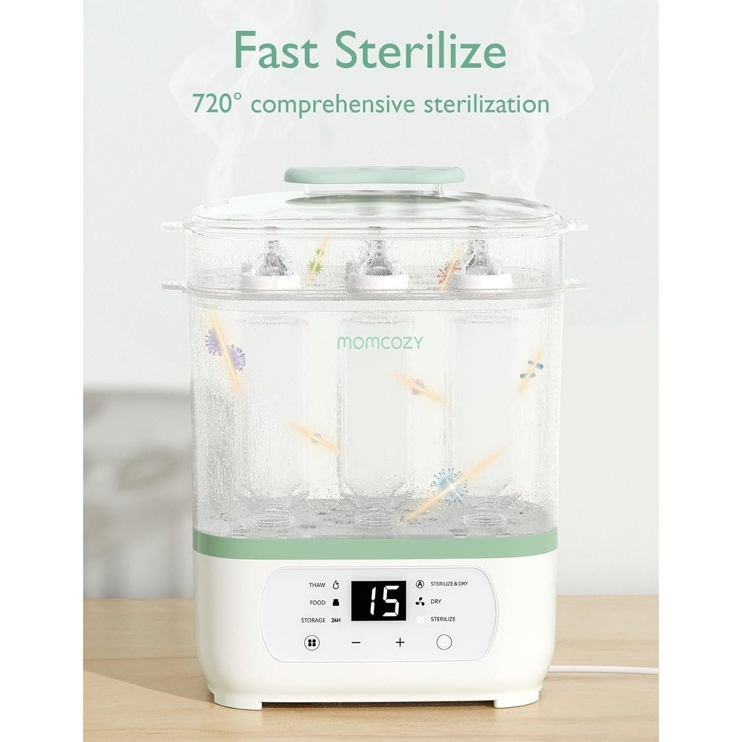 Momcozy Bottle 8 In 1 Sterilizer And Dryer