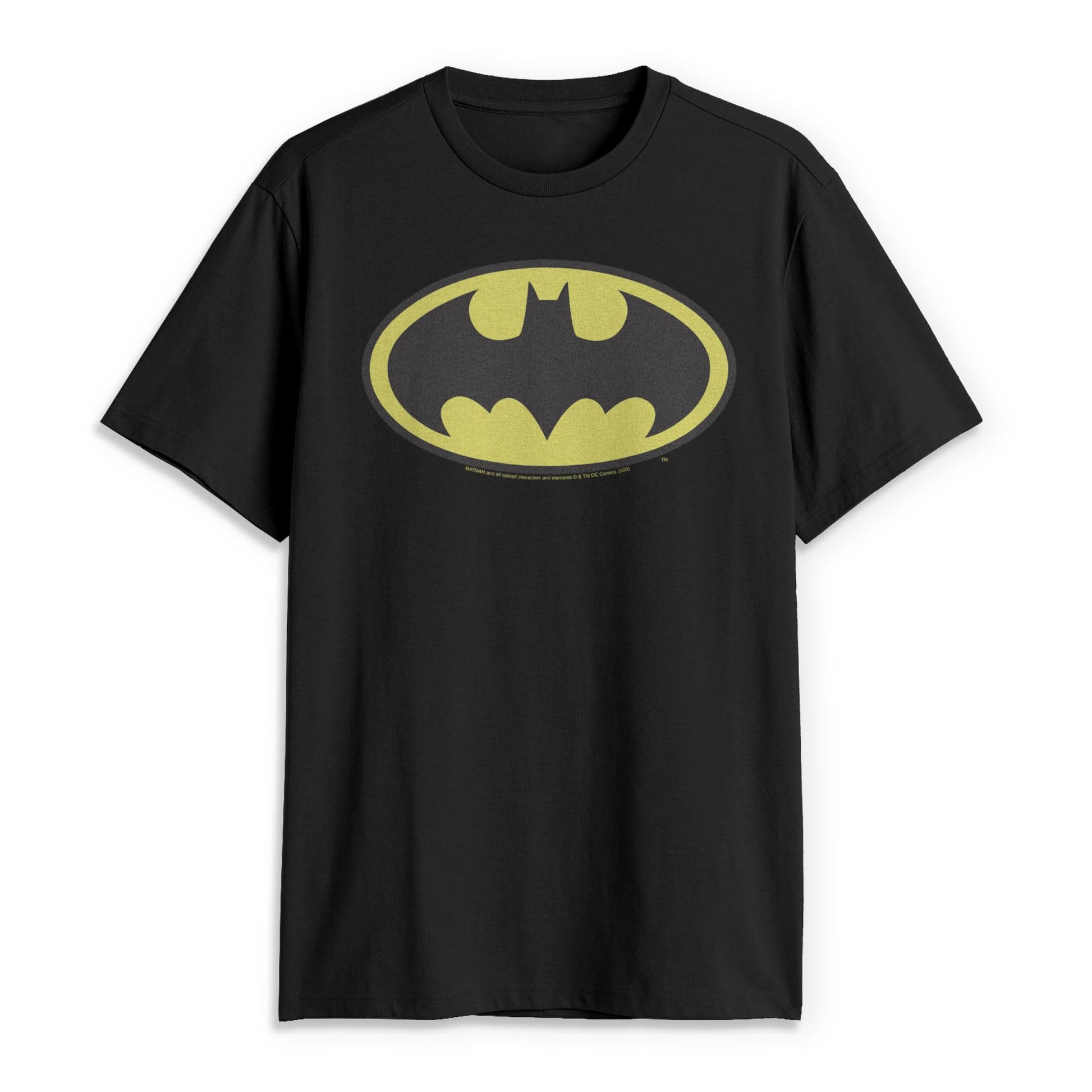 DC Comics Batman Basic Logo Mens T Shirt XXL Black - Medaid International