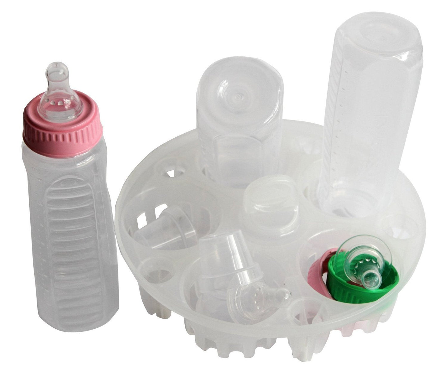 Instant Pot Yogurt Cups and Pressure Sterilization Rack, 6-Oz Dessert Cups with Lids, Bottle Sterilizer, Non-Toxic, BPA-Free Plastic, Clear - Medaid International