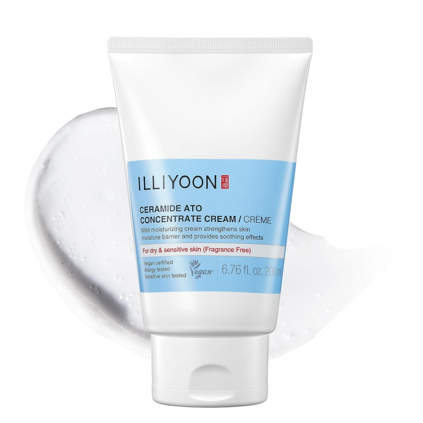 Illiyoon Ceramide Ato Concentrate Cream | Moisturizer for Dry & Sensitive Skin | 7.77fl | 230ml