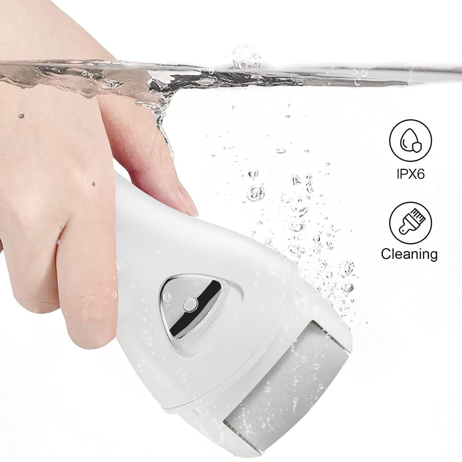 Electric Foot Callus Removers Rechargeable, Portable Electronic Foot File Pedicure Tools, Electric Callus Remover Foot Scrubber Kit, Professional Foot Care Ideal Gift for Dead, Hard Cracked Dry Skin - Medaid International