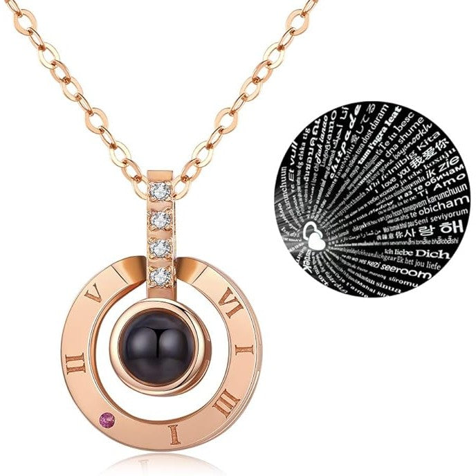 100 "I Love You" Necklace Box