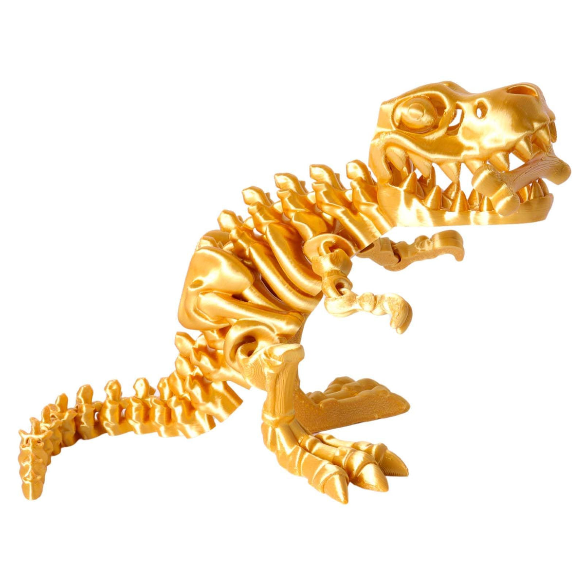 KASTWAVE 3D Printed Dragon with Articulated Bones for Adult, 3D Printed Dinosaur Fidget Toys Decor, Home Office Decor Executive Desk Toys for Stress Relief