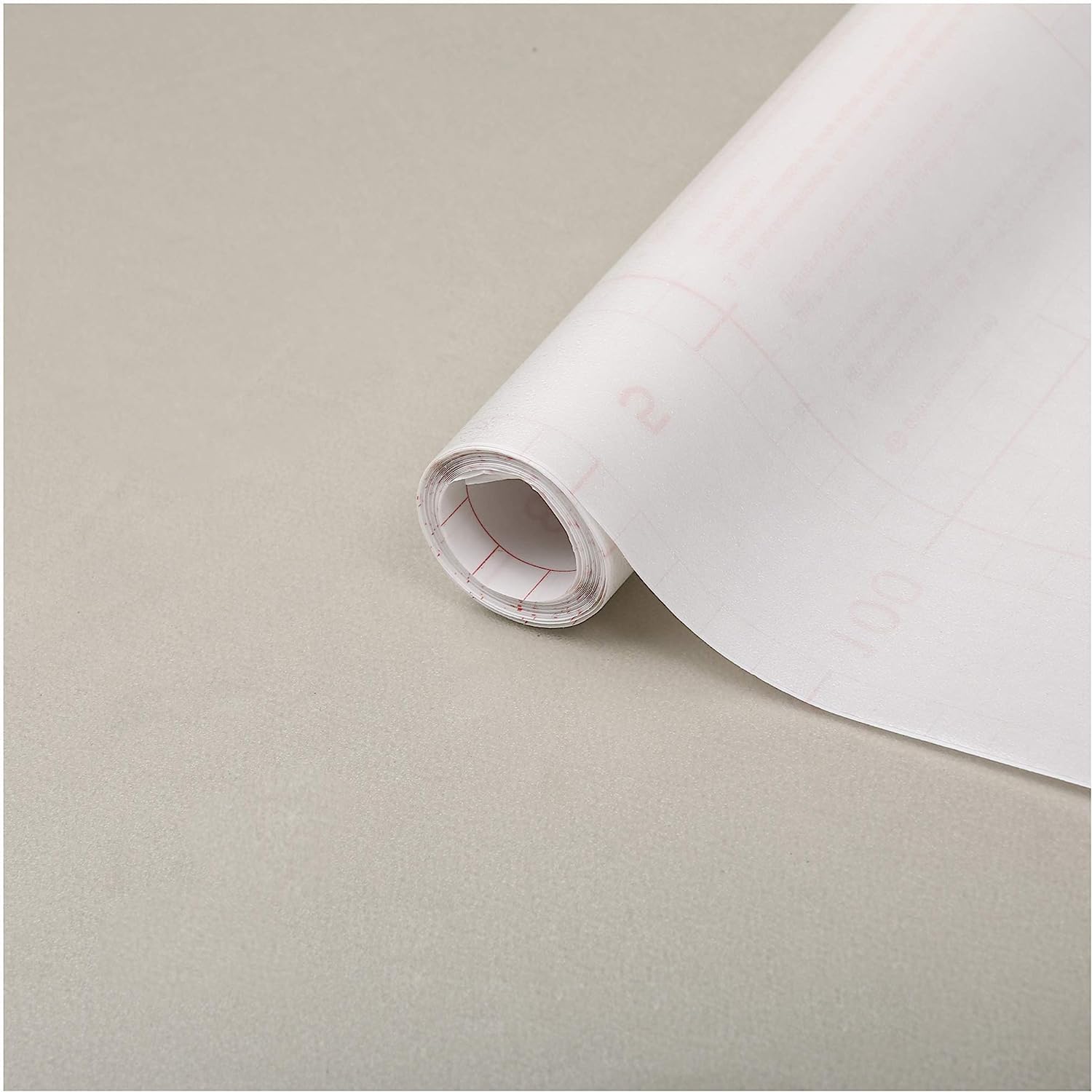 d-c-fix 346-0211 Self-Adhesive Privacy Glass Window Film, Milky, 17" x 78" Roll - Medaid International