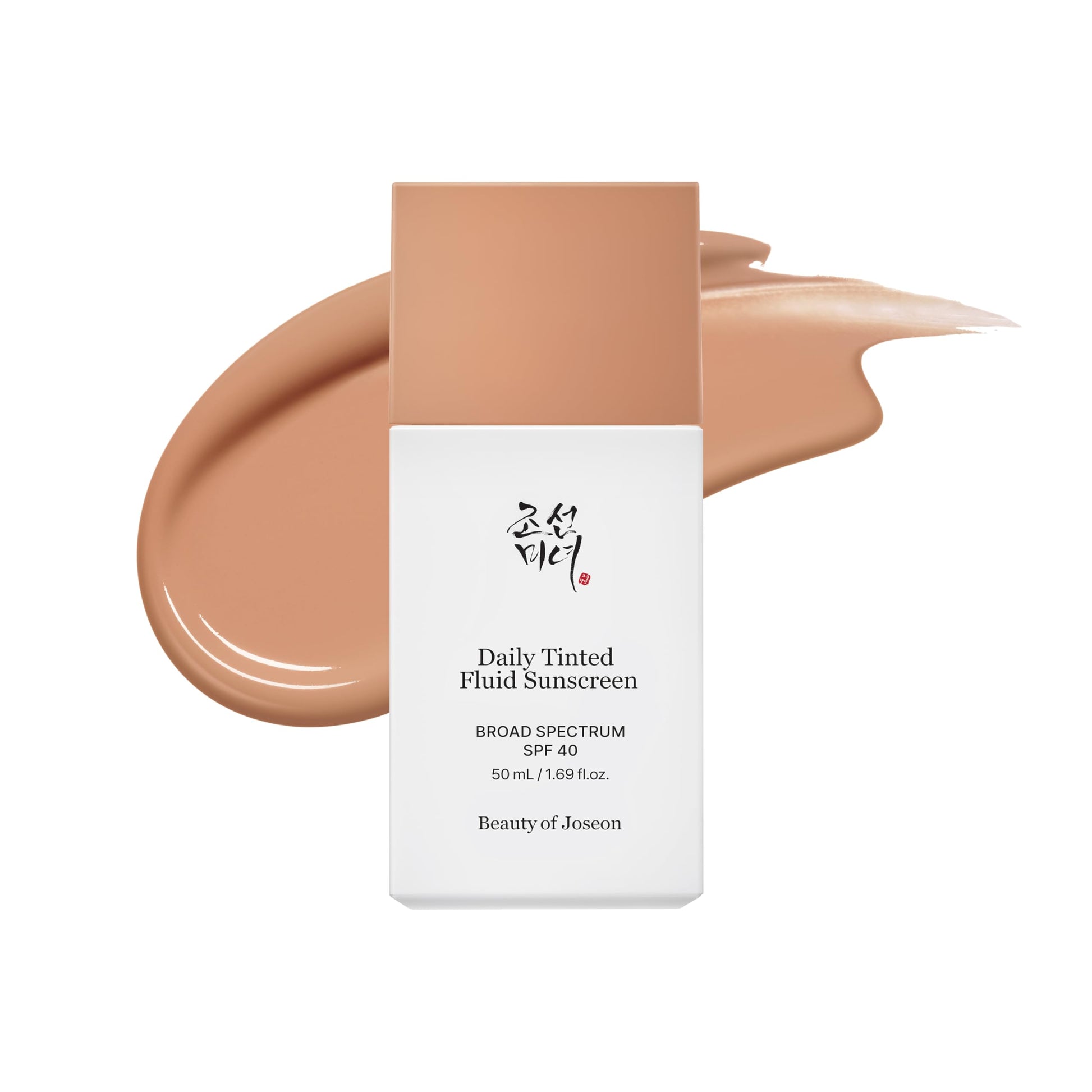 Beauty of Joseon Daily Tinted Fluid Sunscreen 12 Shades for Face Moisturizing Broad Spectrum SPF 40 Korean Skincare 50ml, 1.69 fl.oz #MP200 - Medaid International