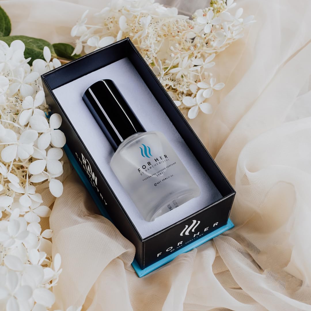 RawChemistry For Her A Pheromone Infused Perfume, for Her - Elegance, Extra Strength Formula 1 oz. - Medaid International