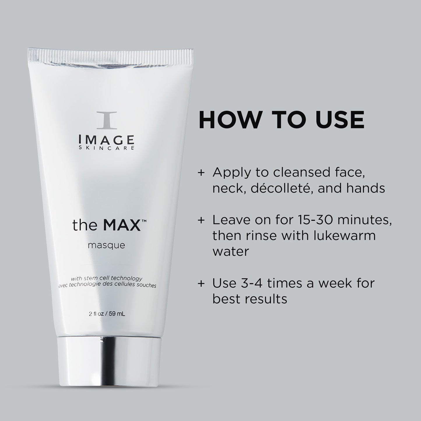 IMAGE Skincare, the MAX Masque, Facial Mask to Help Tighten, Firm, Smooth and Enhance Appearance of the Skin, 2 fl oz - Medaid International