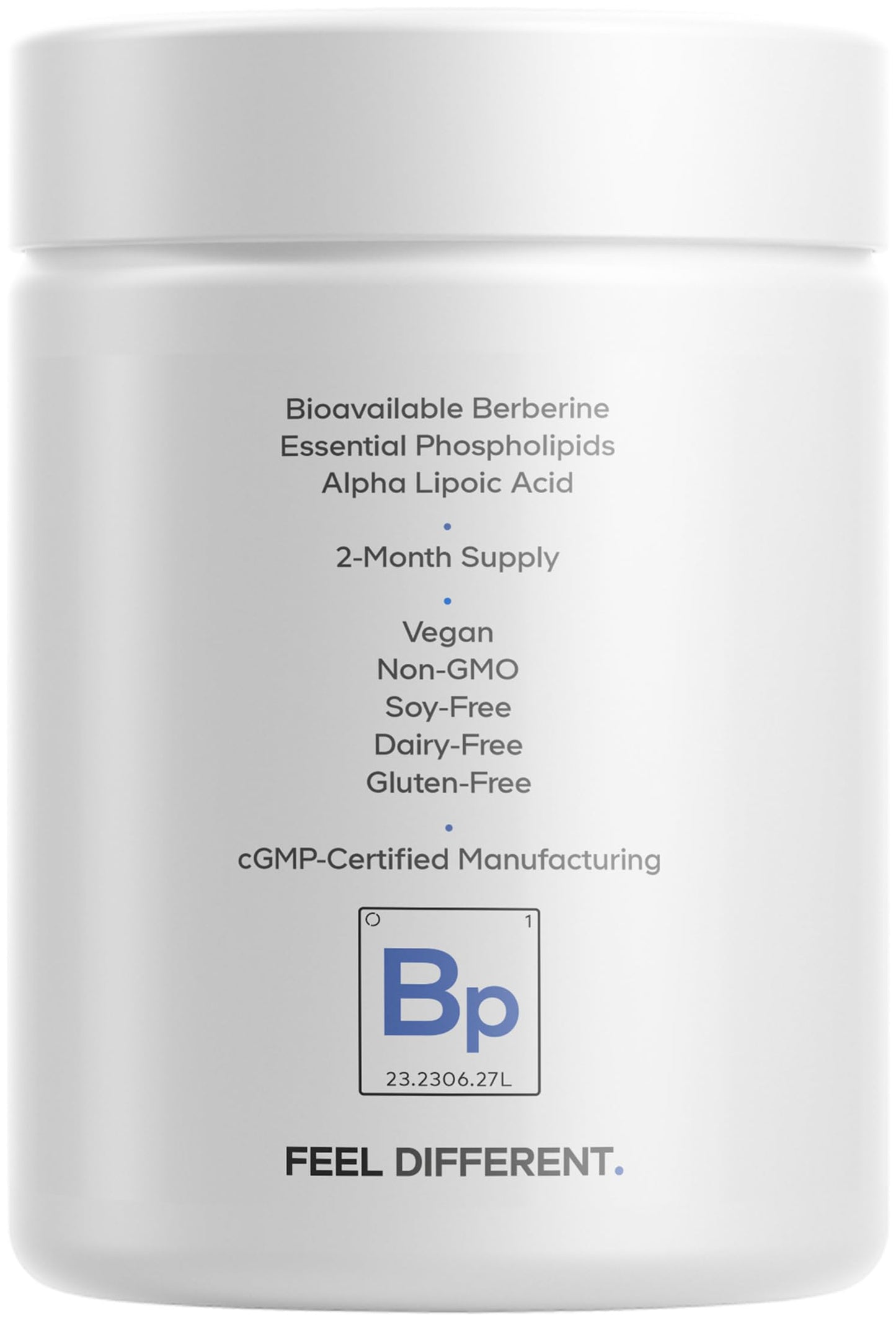 Codeage Berberine Phytosome Supplement - Berberine HCL, Alpha Lipoic Acid, Phospholipid Complex - 2-Month Supply - Berberine HCL - Berberine Hydrochloride - Gluten-Free, Non-GMO - 60 Capsules - Medaid International
