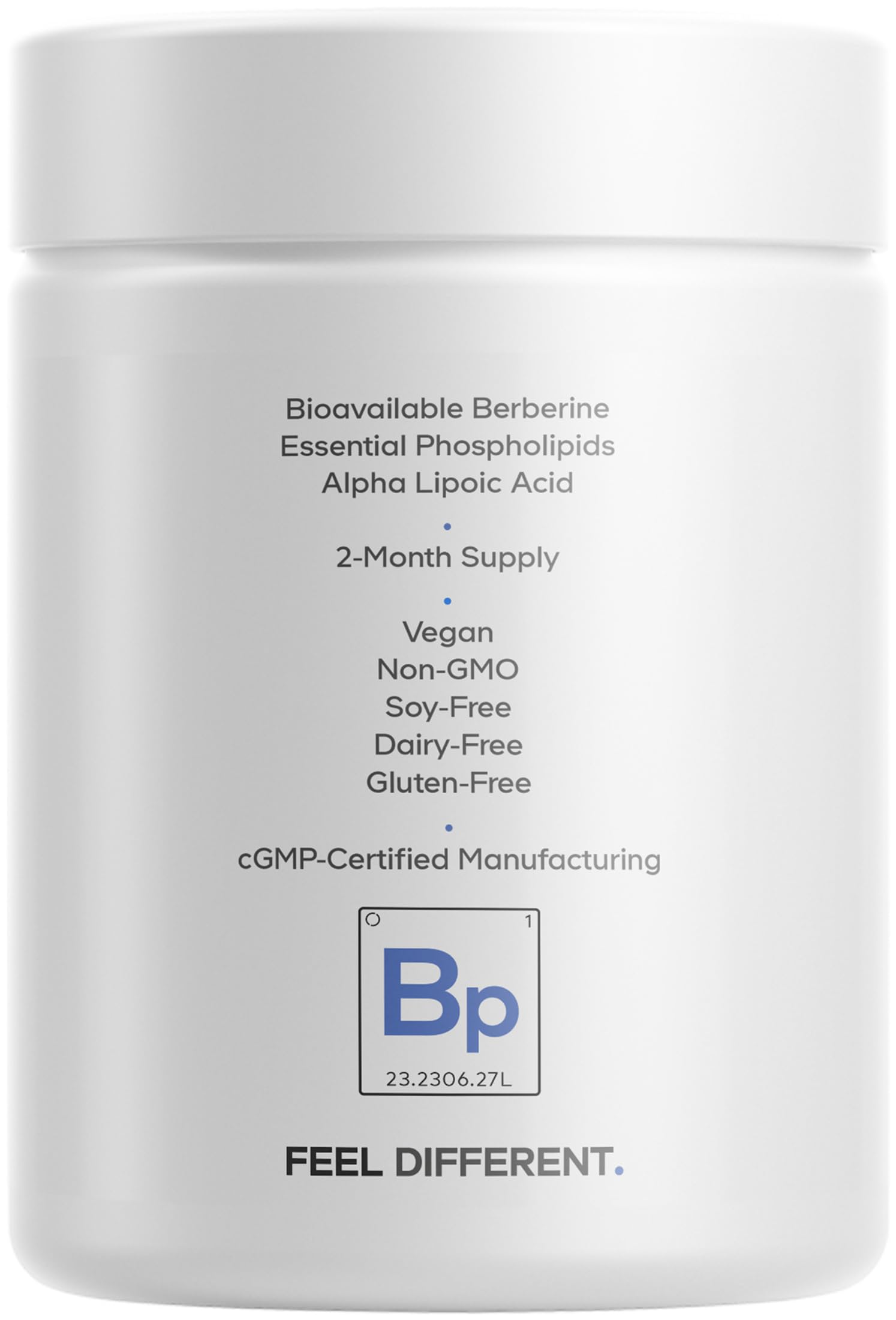 Codeage Berberine Phytosome Supplement - Berberine HCL, Alpha Lipoic Acid, Phospholipid Complex - 2-Month Supply - Berberine HCL - Berberine Hydrochloride - Gluten-Free, Non-GMO - 60 Capsules - Medaid International