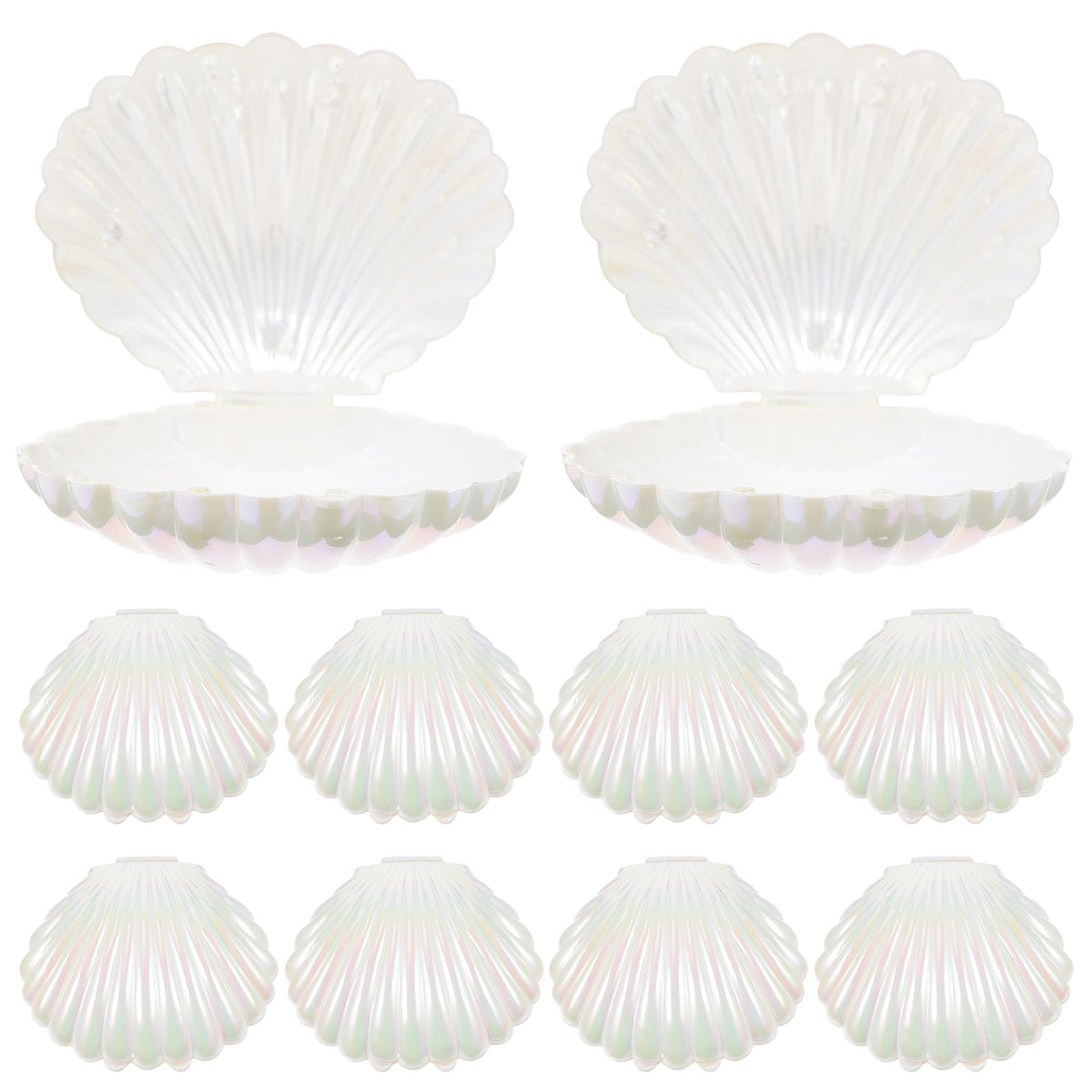 KASTWAVE 20 Pack Small Marble White Gift Candy Boxes, Party Favor Boxes with Ribbon for Wedding, Baby Shower, Birthday Party Decorations (2.6x2.6x1.8 inch)