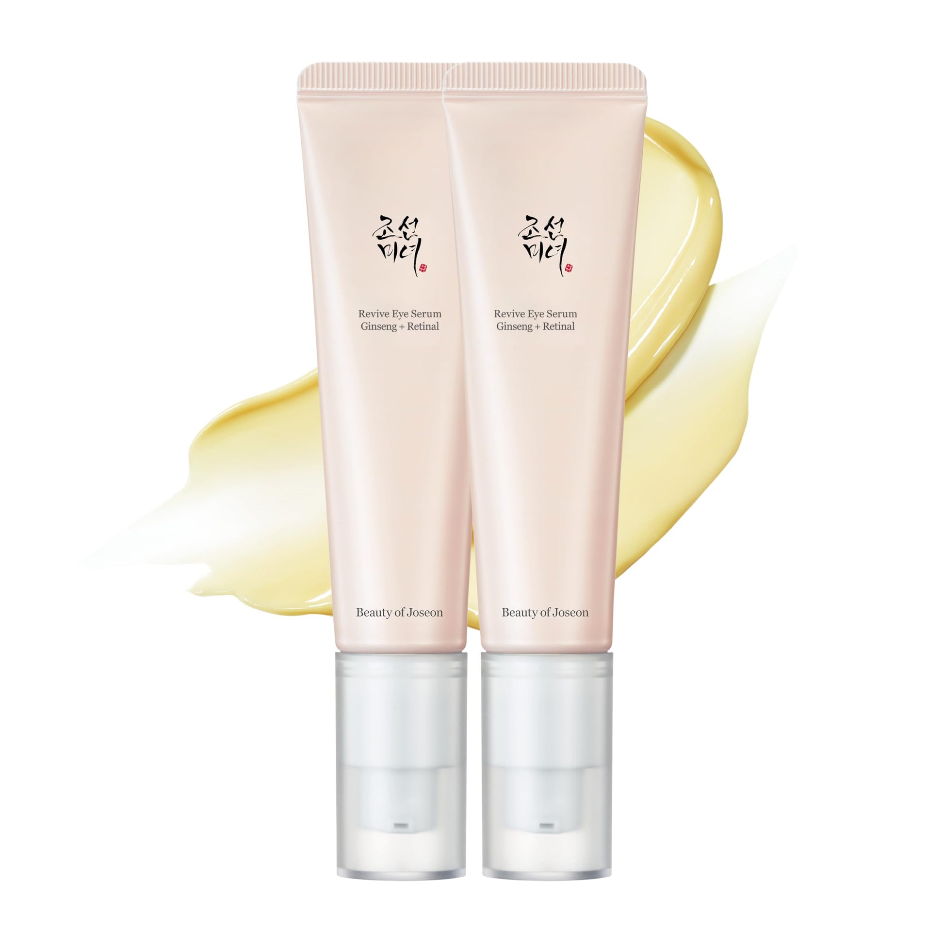 Beauty of Joseon Revive Eye Serum with Retinal Niacinamide Peptide for Face Under Eyes Wrinkles Dark Circles Moisturizer Cream Korean Skincare 30ml, 1 fl.oz * 2pack - Medaid International
