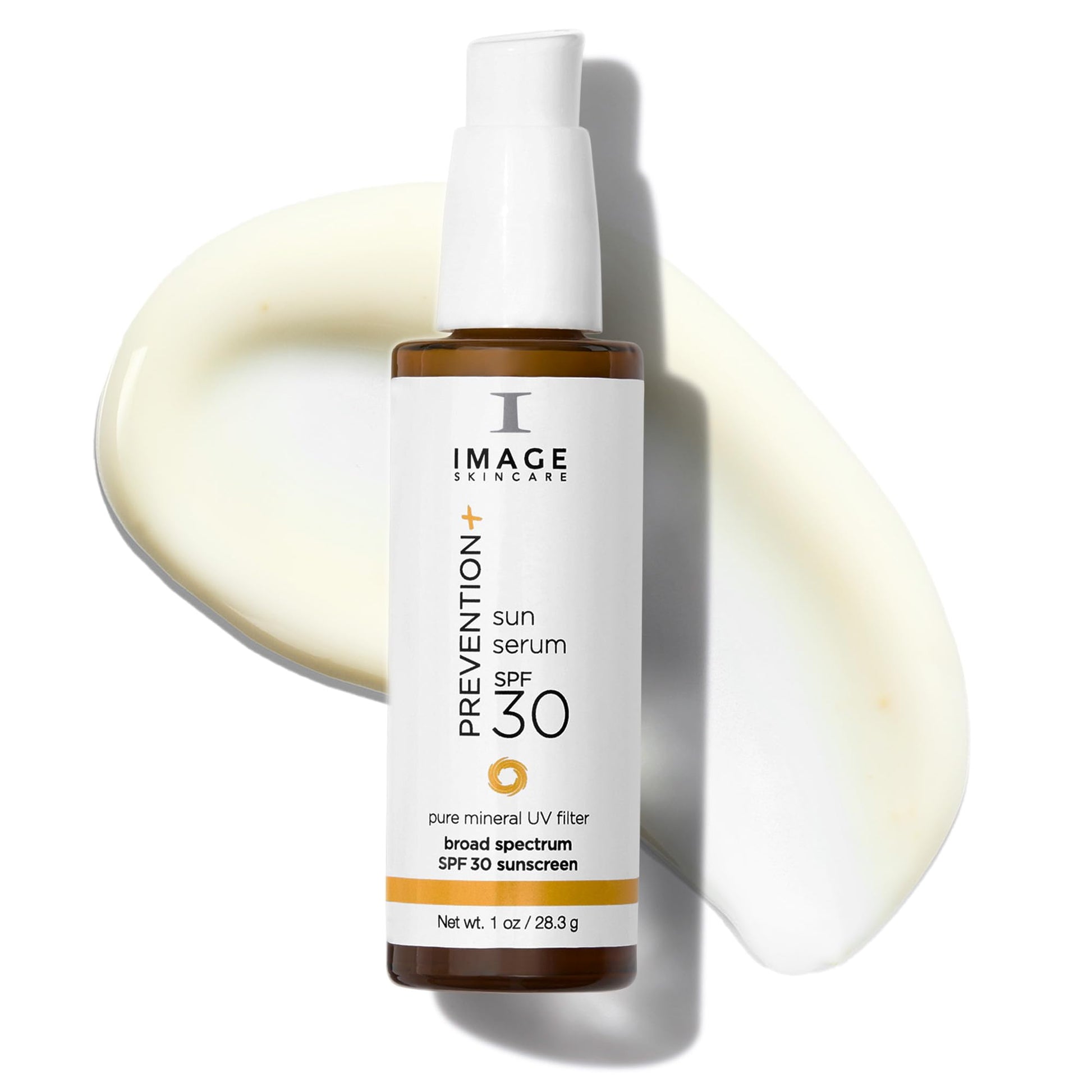 IMAGE Skincare, PREVENTION+ Sun Serum SPF 30 Mineral Sunscreen for Face, Non Comedogenic, Wear Under Makeup, Perfect Travel Size, 1.0 oz - Medaid International
