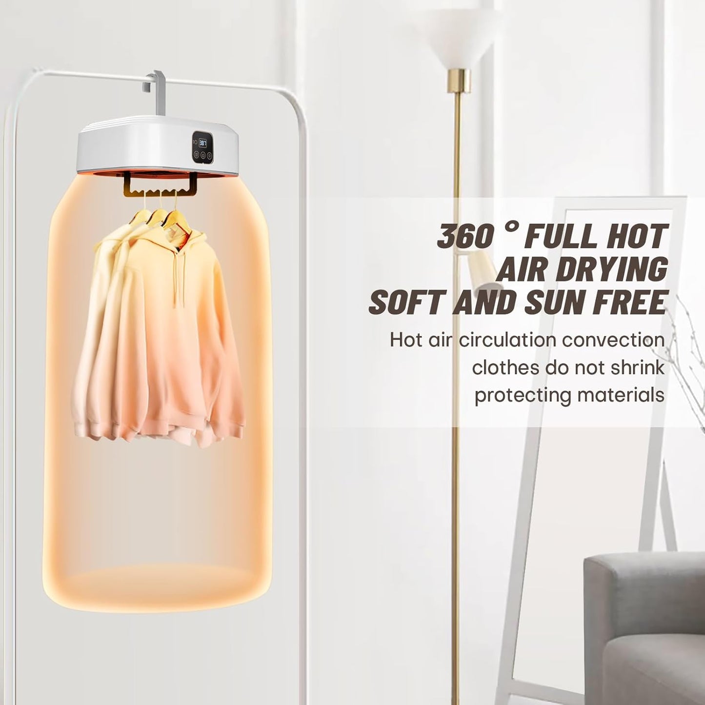 Electric Portable Clothes Dryer
