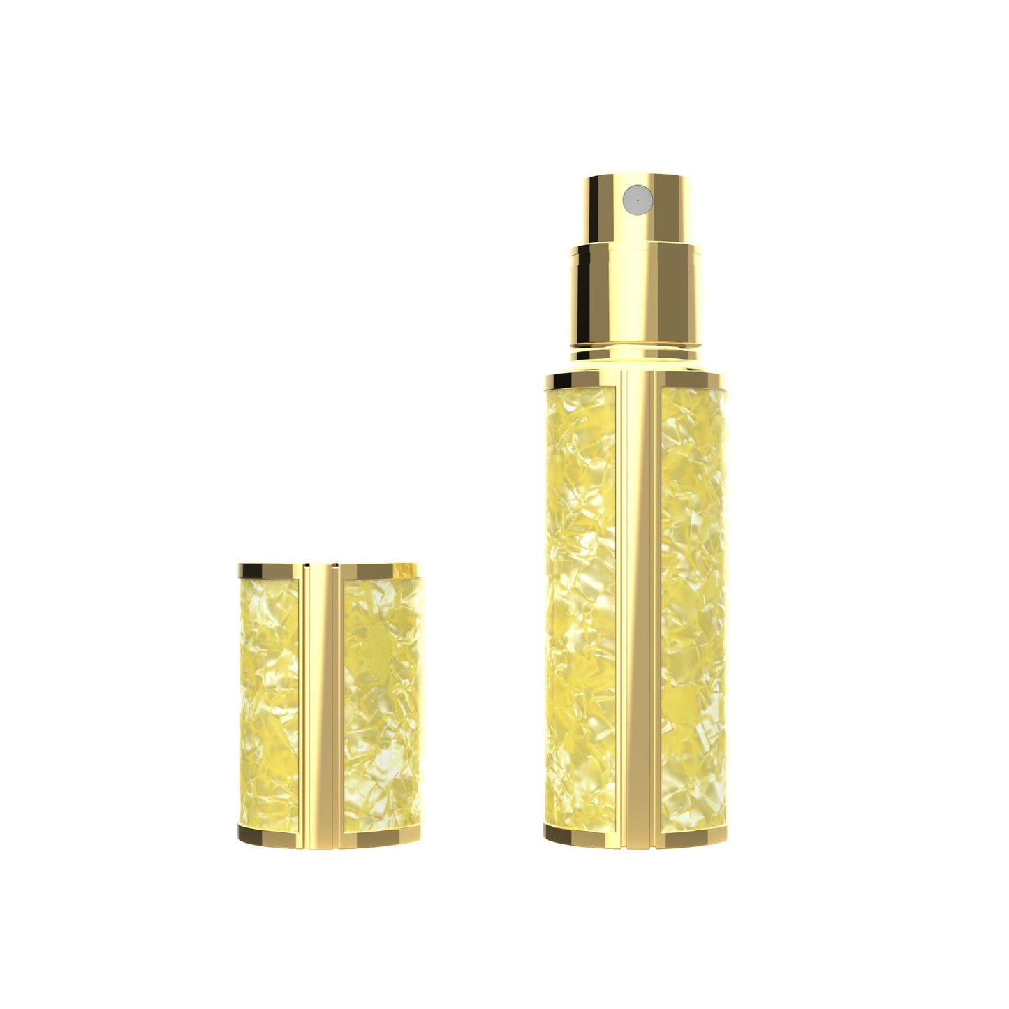 Furio Refillable Perfume Bottle Atomizer for Travel, Portable Easy Refillable Perfume Spray Pump Bottle for Men and Women with 5ml/0.17oz Pocket Size for F901 (8), 2.2*8.6 - Medaid International