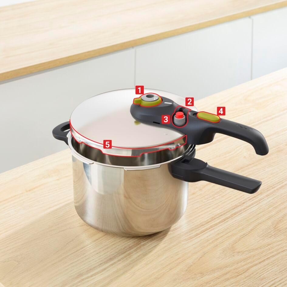 Tefal Stainless Steel Pressure Cooker