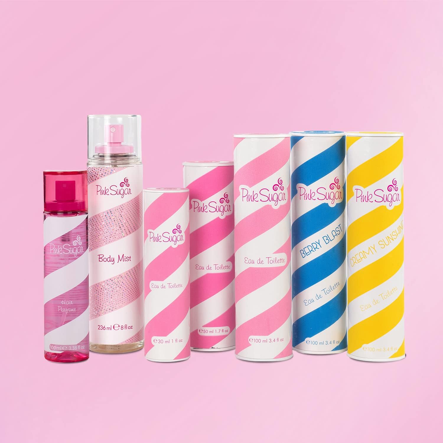 Pink Sugar Body Mist for Women, Perfume and Body Spray, 8 Fl. Oz. - Medaid International