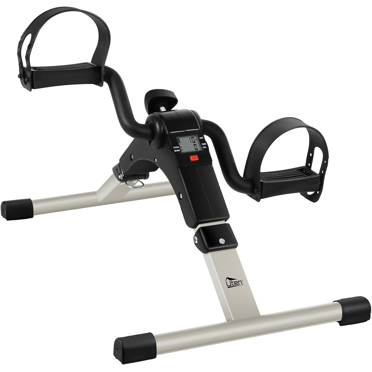 Folding Pedal Exerciser Mini Exercise Bikes Arm and Leg Exercise Peddler Machine