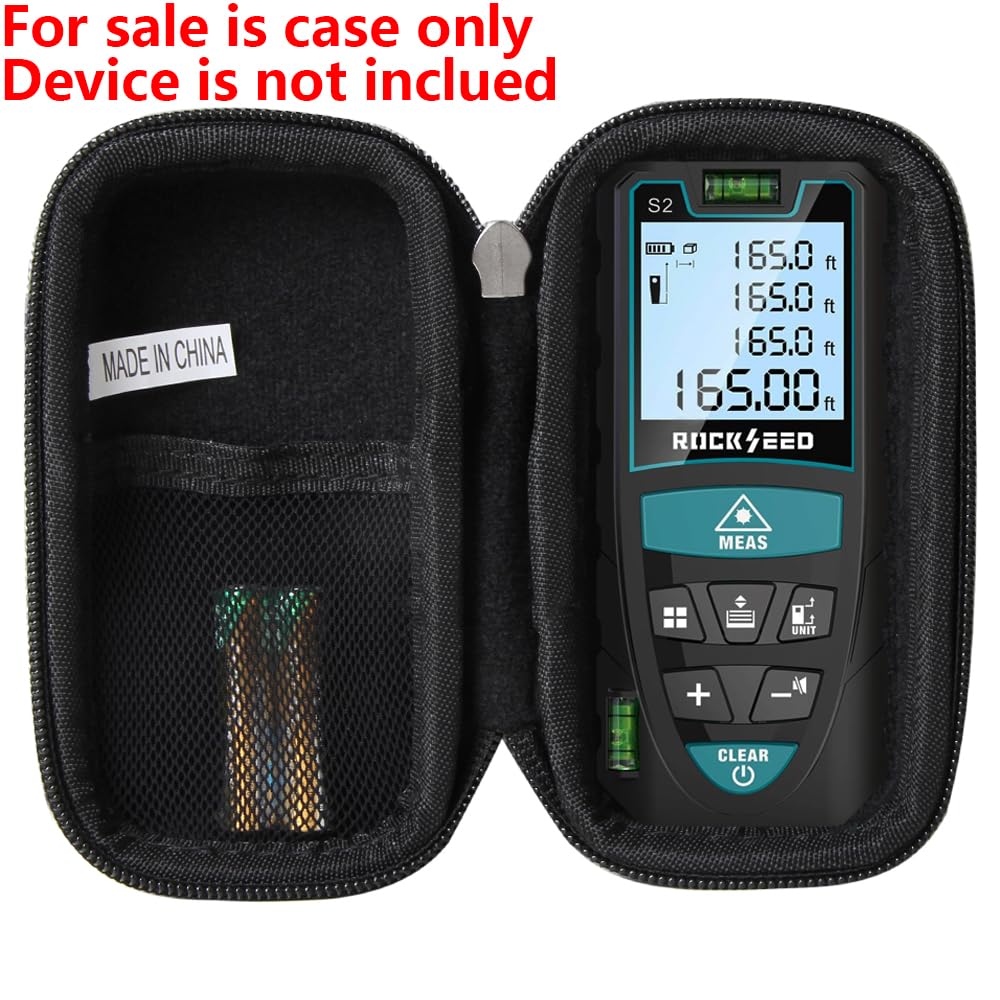 Hermitshell Hard Travel Case for MiLESEEY/RockSeed 229ft Digital Laser Tape Measure Laser Measure Device - Medaid International