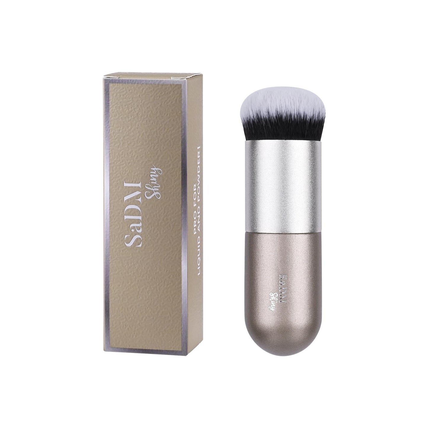 Kabuki Makeup Brush - Blender Brush for Powder, Cream, Liquid Foundation, Sunscreen, Blush Blending & Bronzer - Professional Make Up Brush - Full Face Makeup Brush - Vegan & Cruelty Free - Medaid International