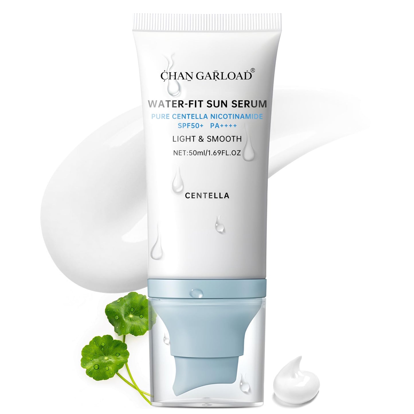 Korean Sunscreen for Face & Body – SPF 50+ Madagascar Centella Mineral Sunblock with Tinted Moisturizer, Hyaluronic Acid & Niacinamide, Lightweight & Hydrating Korean Skin Care, 50ml - Medaid International