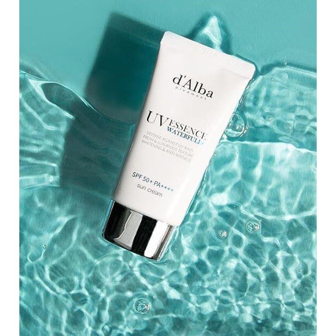 d'Alba Piedmont [ORIGINAL] UV Essence Sunscreen for Face SPF 50+ Face Moisturizer Ultra Violet Protection White Truffle Sun Cream Hydrate Skin and Decrease Wrinkles - Medaid International