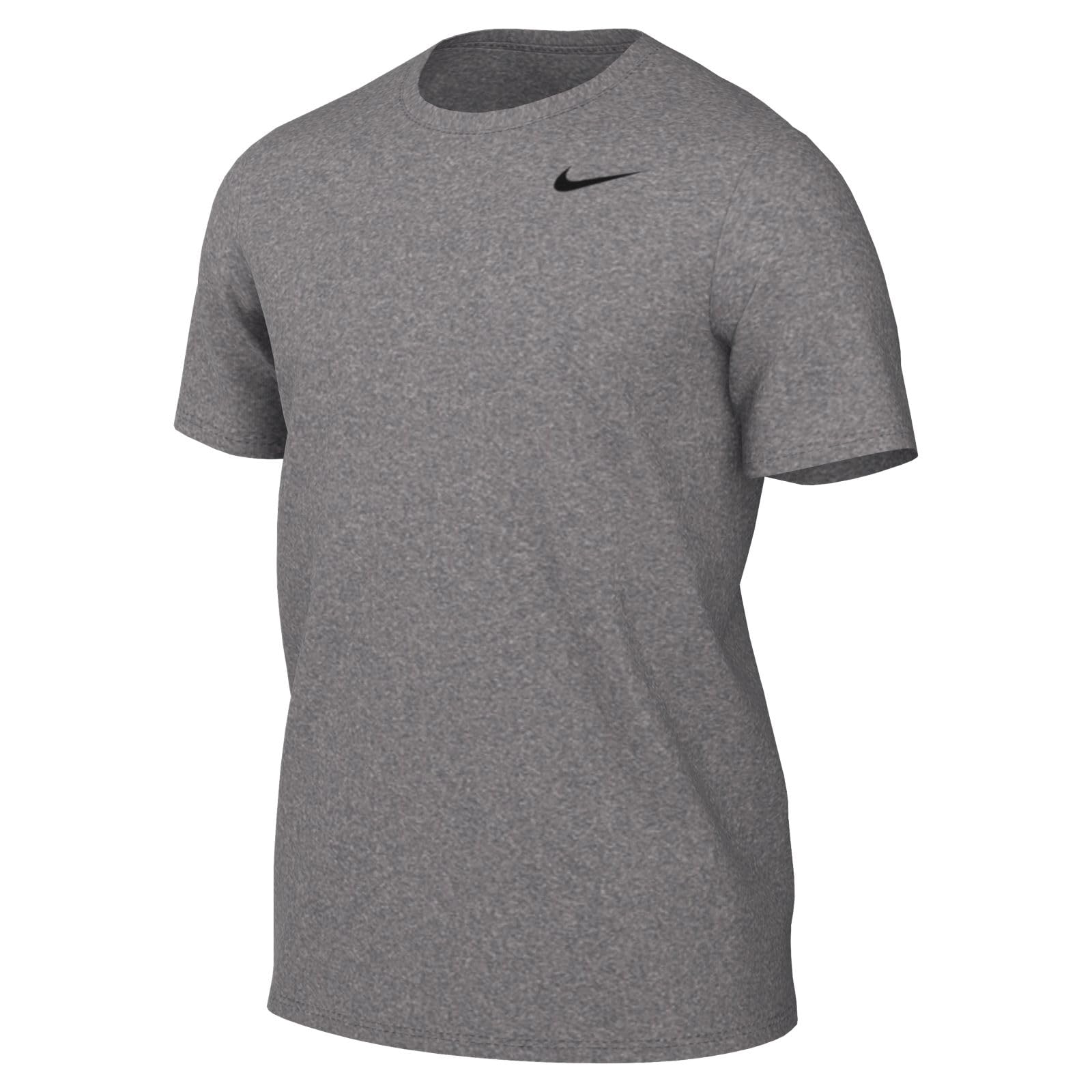 Nike Men's Dri Legend Fitness T-Shirt, Tumbled Grey/Flt Silver/Heather/Black - Medaid International